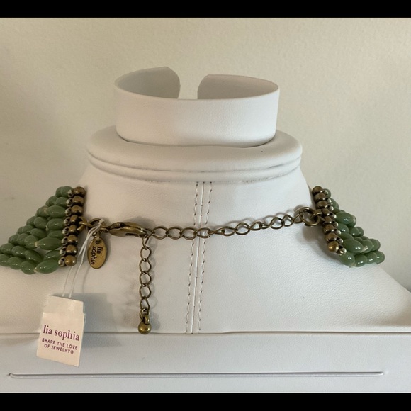 Lia Sophia Goddess Beaded Necklace - New With Tags - Picture 3 of 5